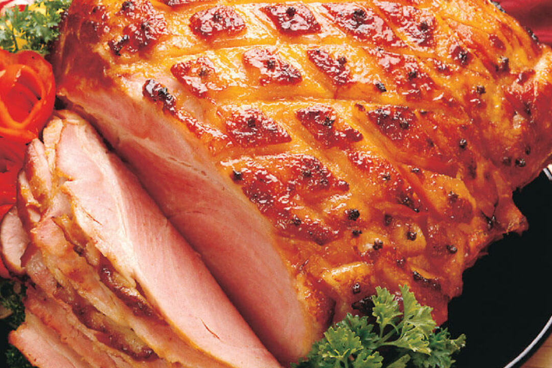 Farmer’s Choice Sorrel and Ginger Glazed Picnic Ham | Discover Barbados Recipes | Get Started | HIPAC Foods