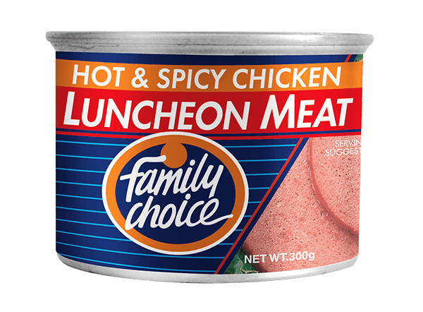 Family Choice Hot & Spicy Chicken Luncheon Meat