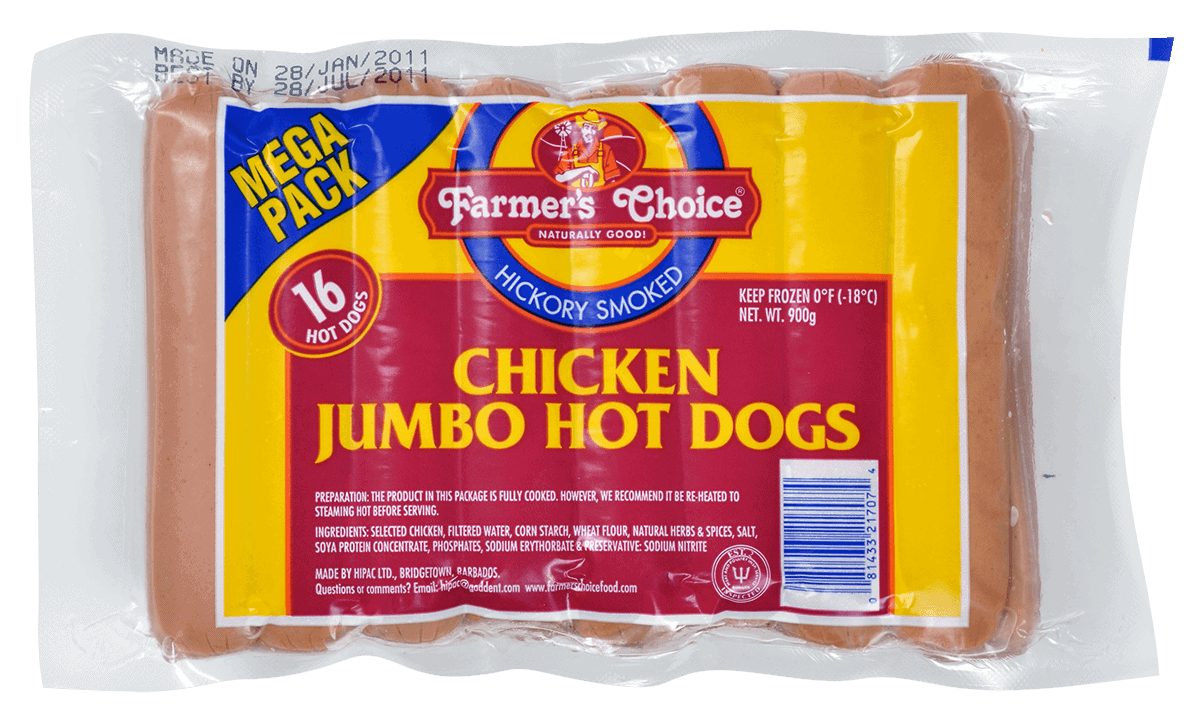 Weiners Hot Dogs Sausages More HIPAC Foods Barbados