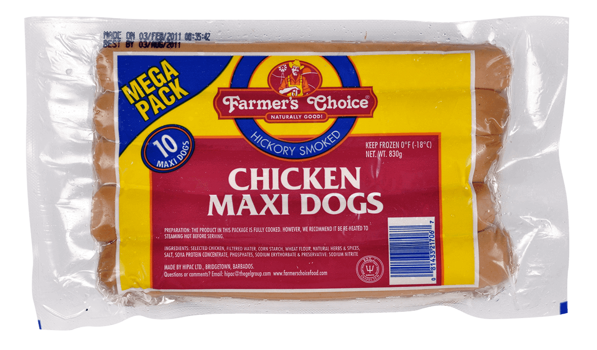 Chicken Maxi Dogs HIPAC Foods