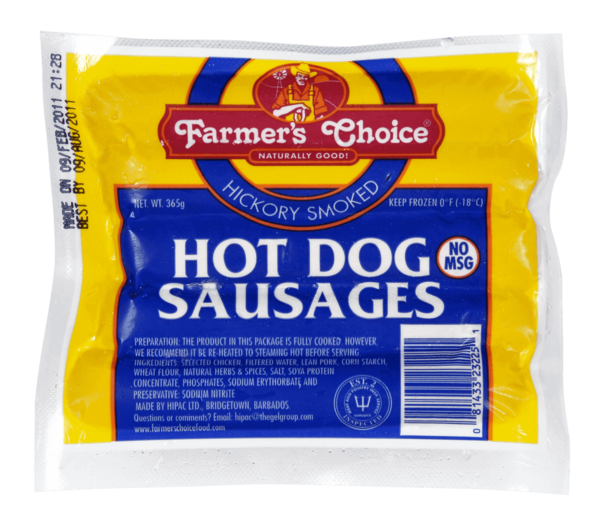 Farmer’s Choice Hot Dog Sausages