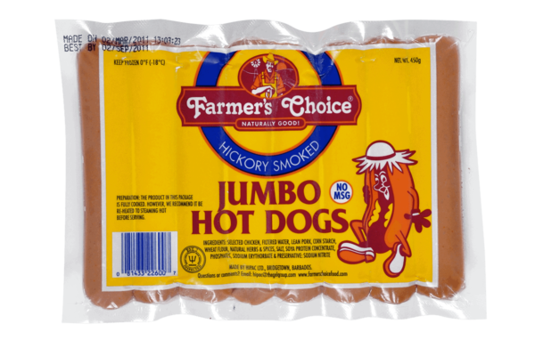 Farmers Choice Jumbo Hot Dogs