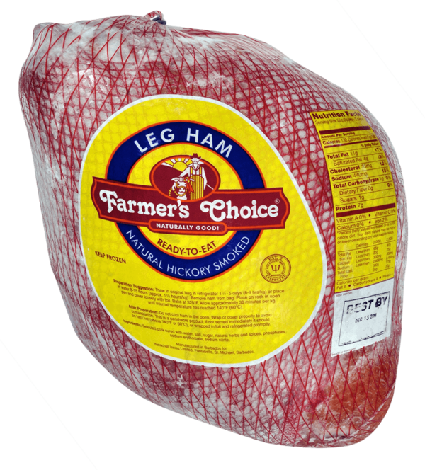 Farmer’s Choice Leg Ham Naturally Hickory Smoked