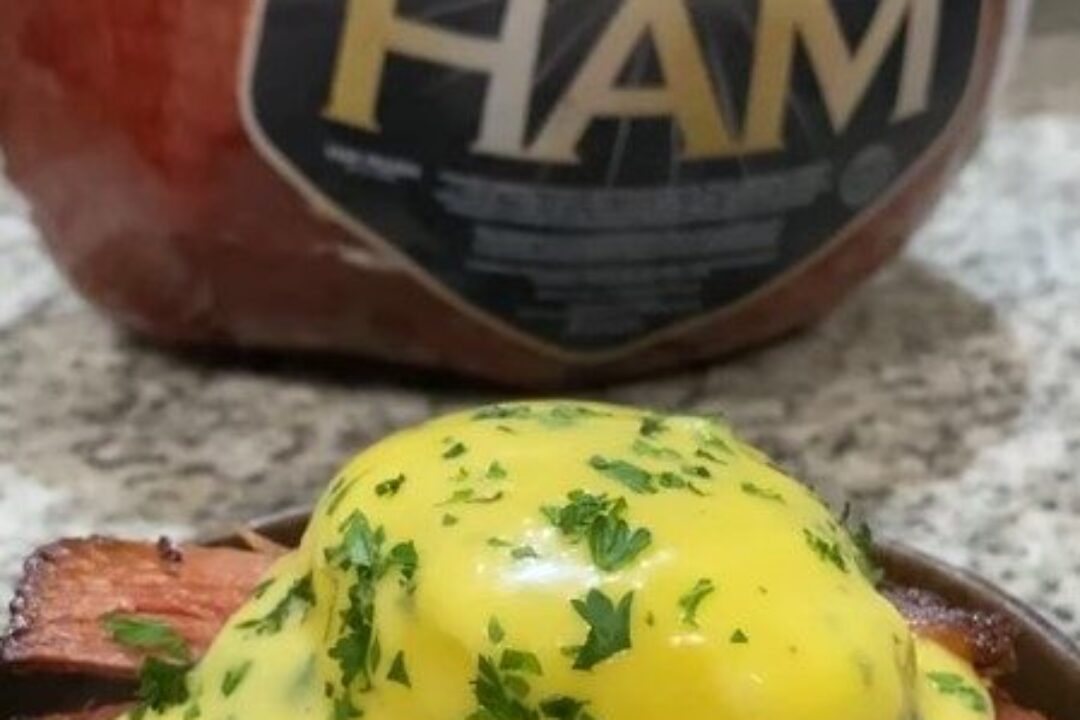 Boneless Ham Eggs Benedict