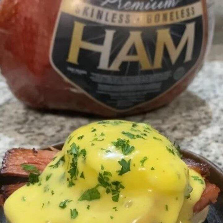 Boneless Ham Eggs Benedict